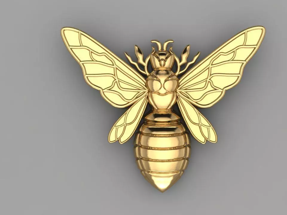 queen bee 3D print model_0