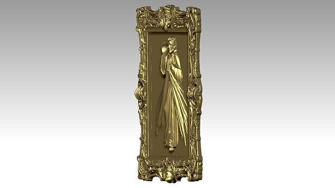 Divine Mercy reliefs  3D print model