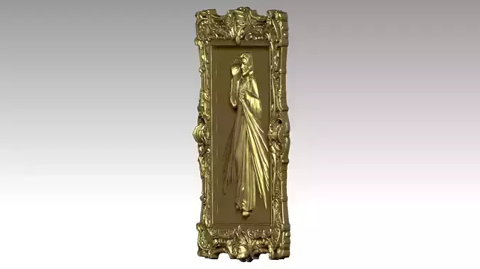 Divine Mercy reliefs  3D print model