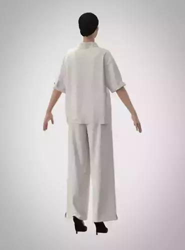 Sienna Linen Set 3D print model