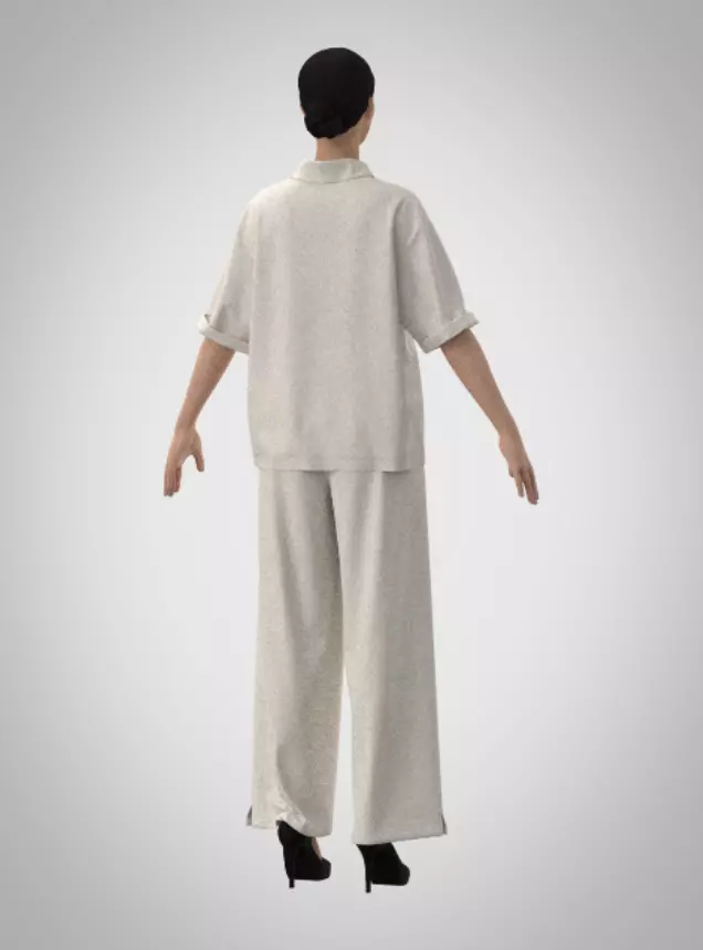 Sienna Linen Set 3D print model_0