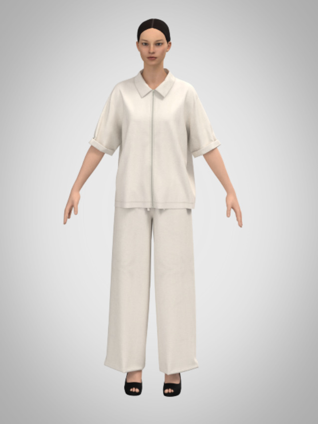 Sienna Linen Set 3D print model_1