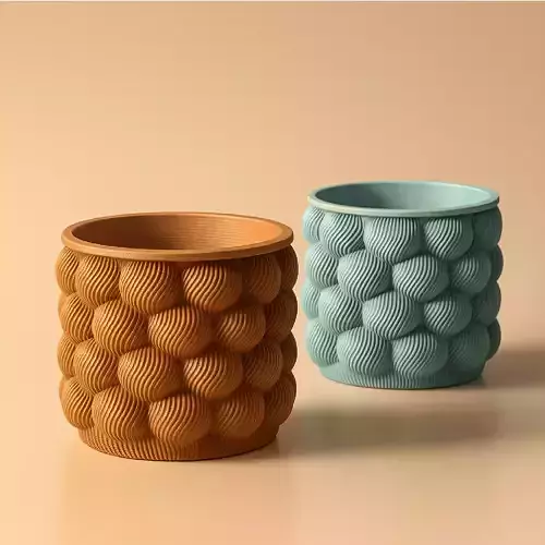 Bubble Planter  - Sphere Pattern Style Plant Pot  