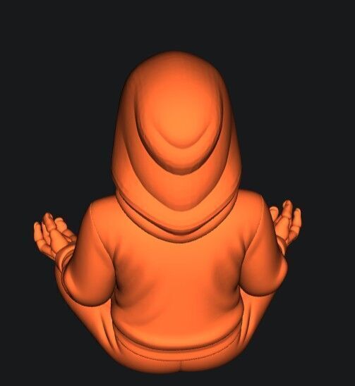 Zen to the Bone 3D print model_14