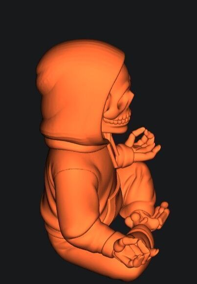 Zen to the Bone 3D print model_13