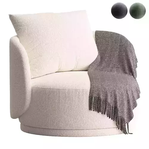 Reze armchair 3D model
