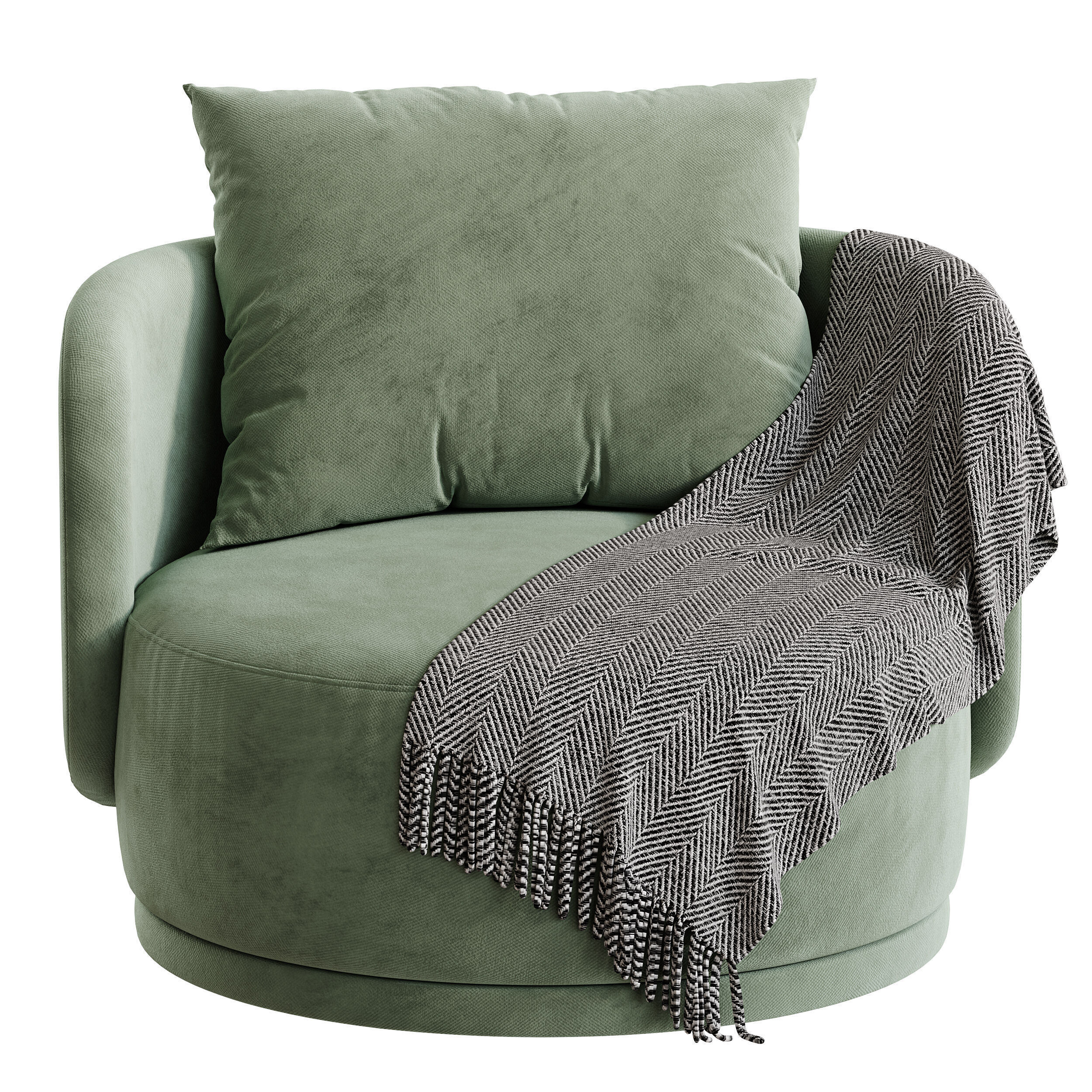 Reze armchair 3D model_12