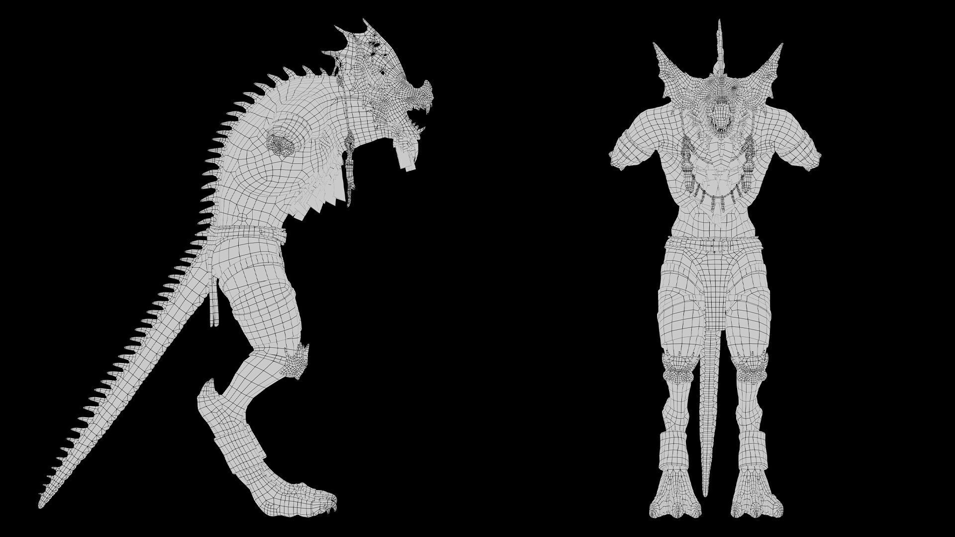 Embershadow Low-poly 3D model_46