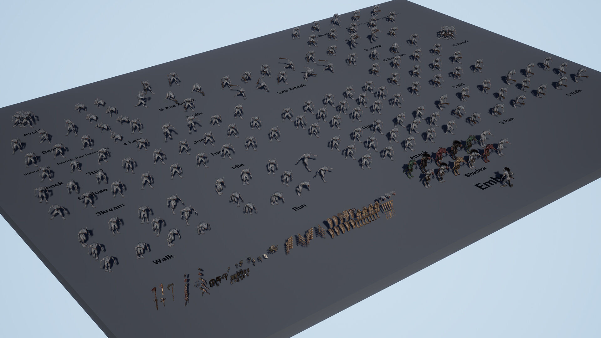 Embershadow Low-poly 3D model_13