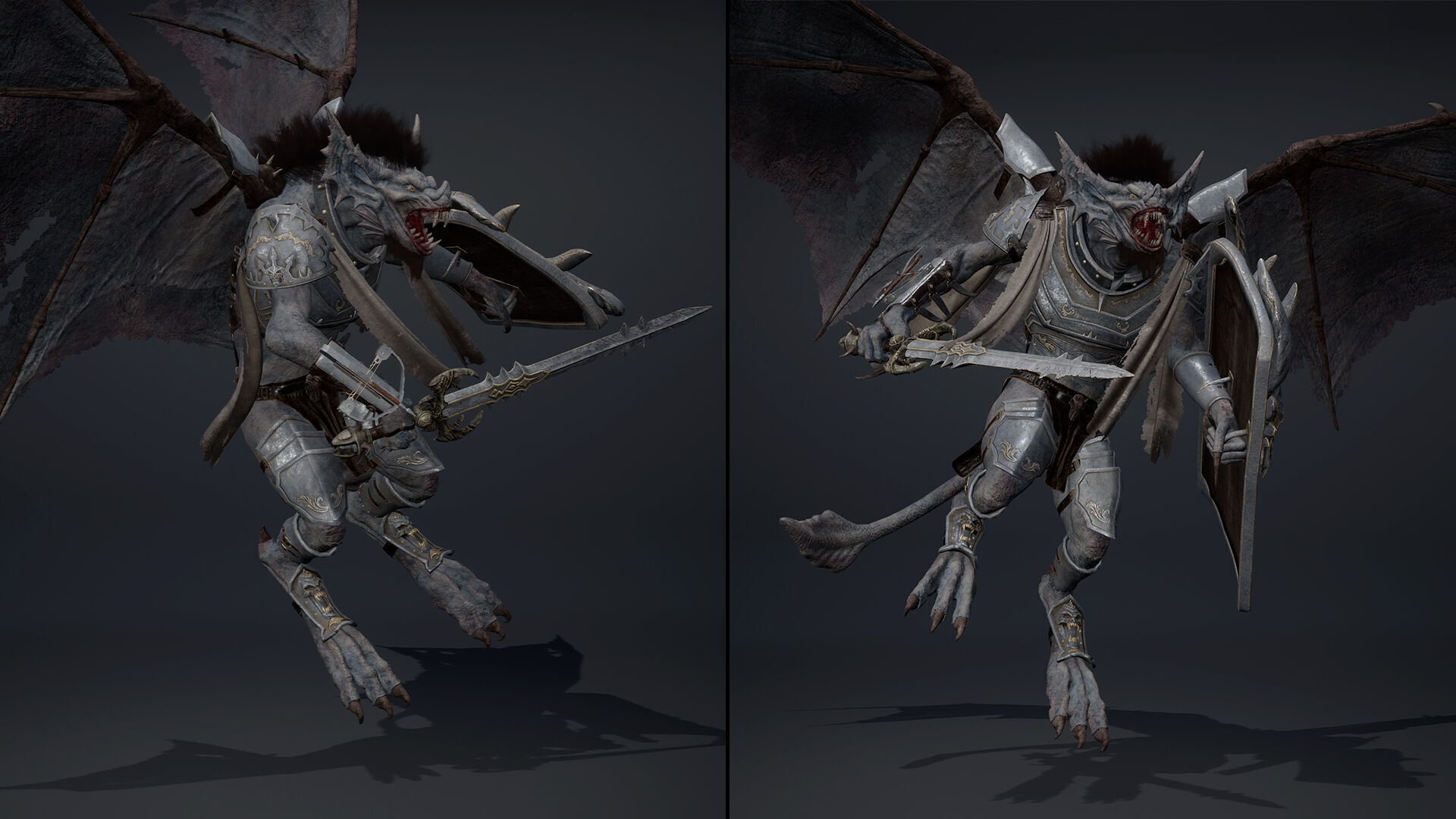 Ember Swordman Low-poly 3D model_30