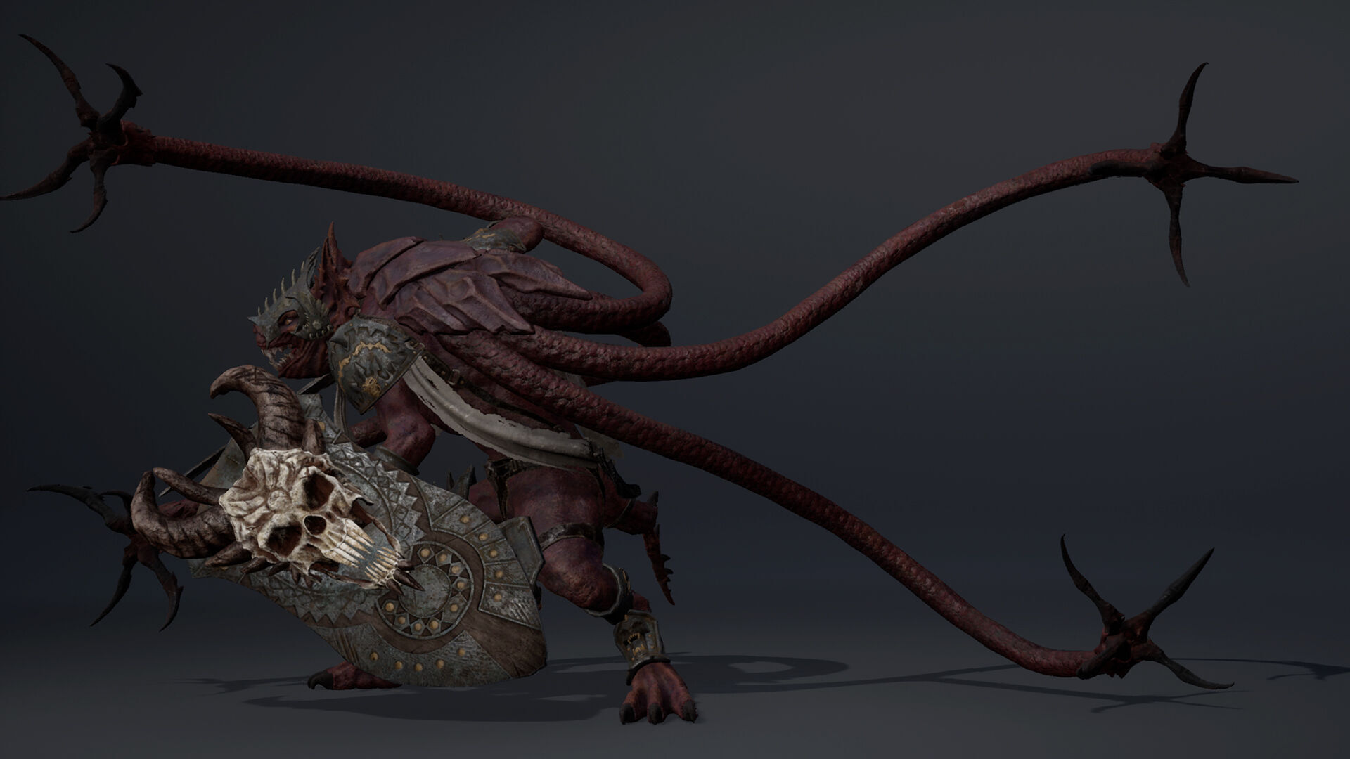 Ember Swordman Low-poly 3D model_40