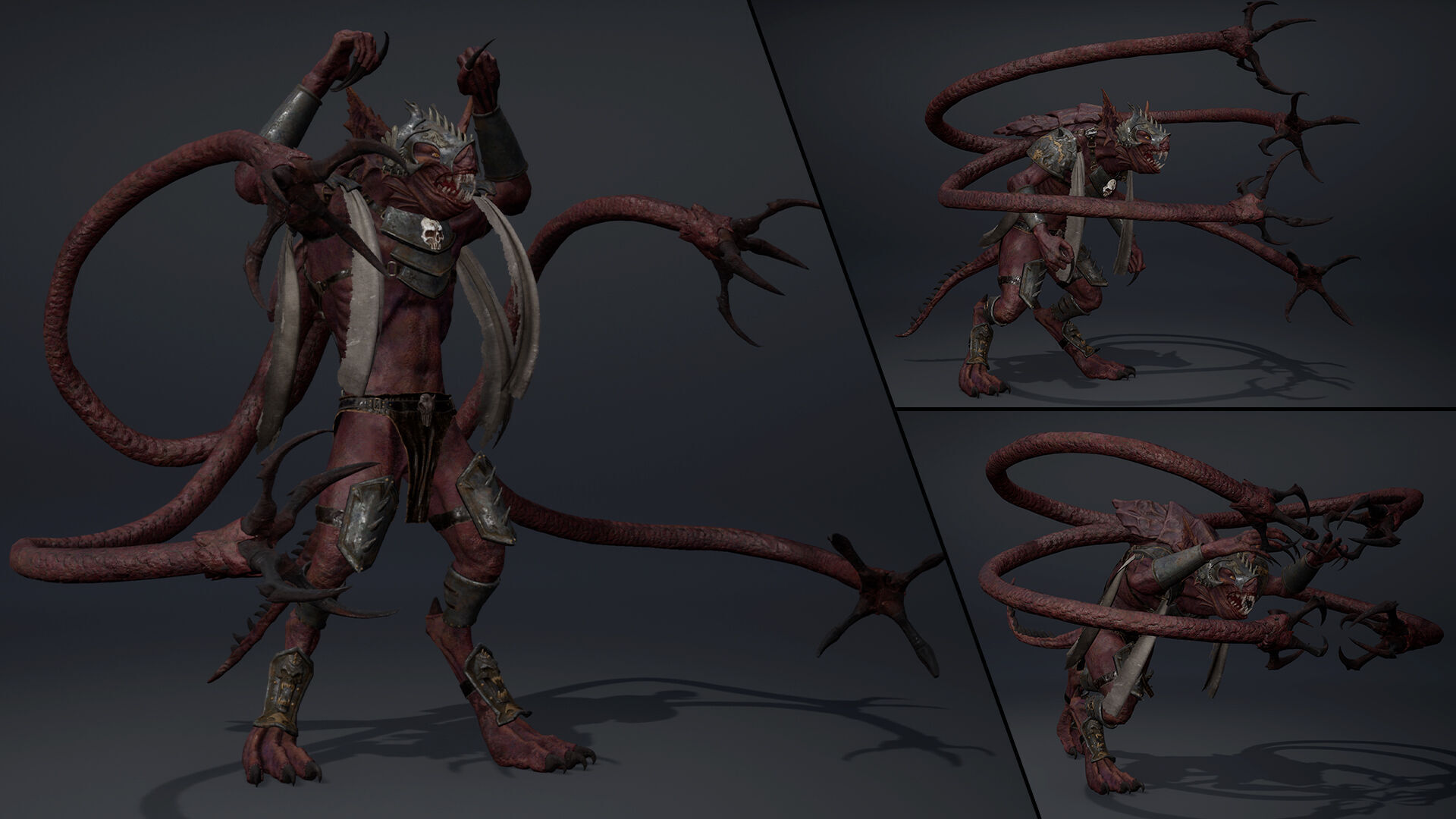 Ember Swordman Low-poly 3D model_39