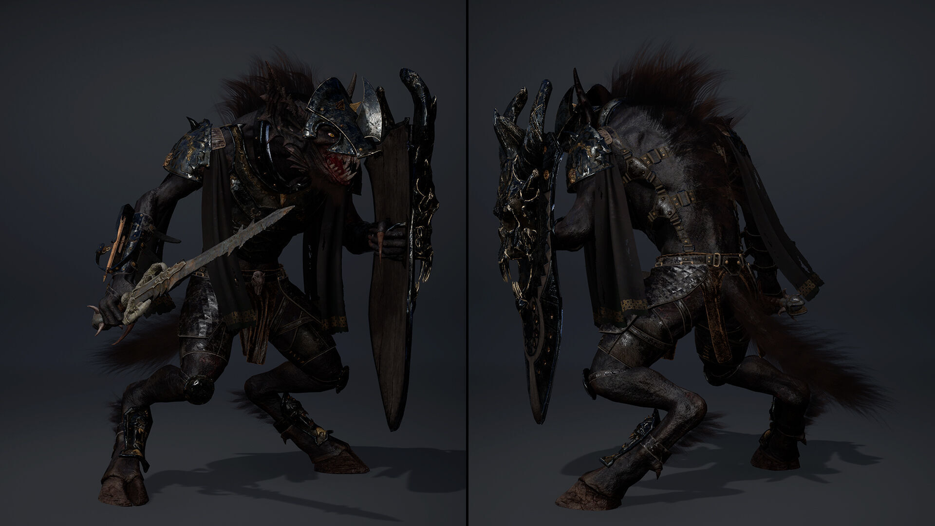 Ember Swordman Low-poly 3D model_21