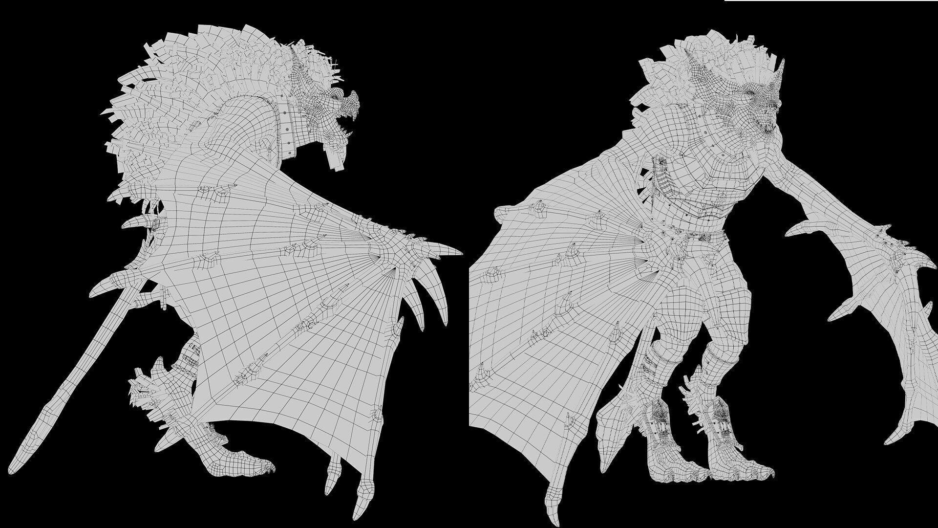Ember Swordman Low-poly 3D model_58