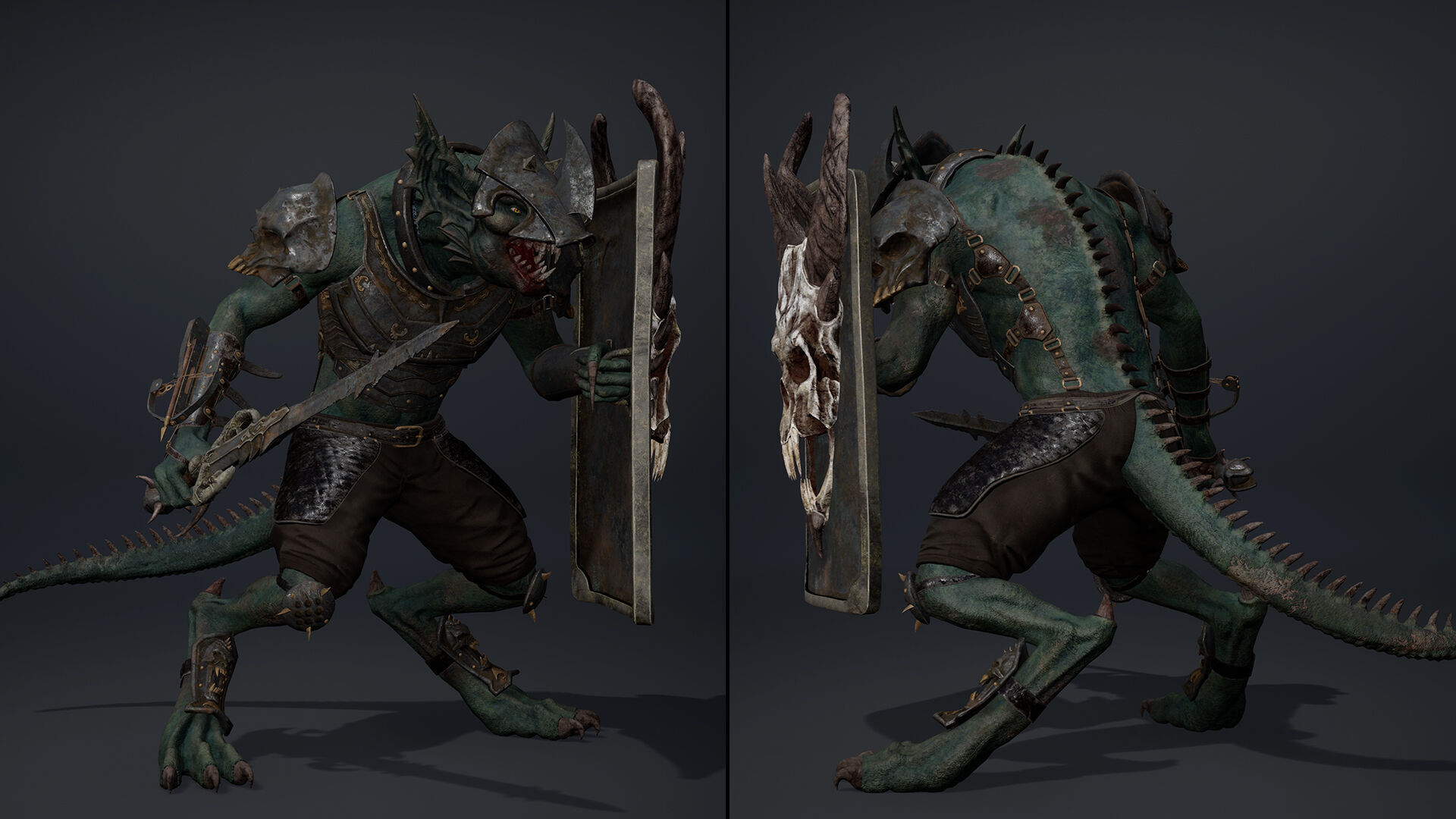 Ember Swordman Low-poly 3D model_18