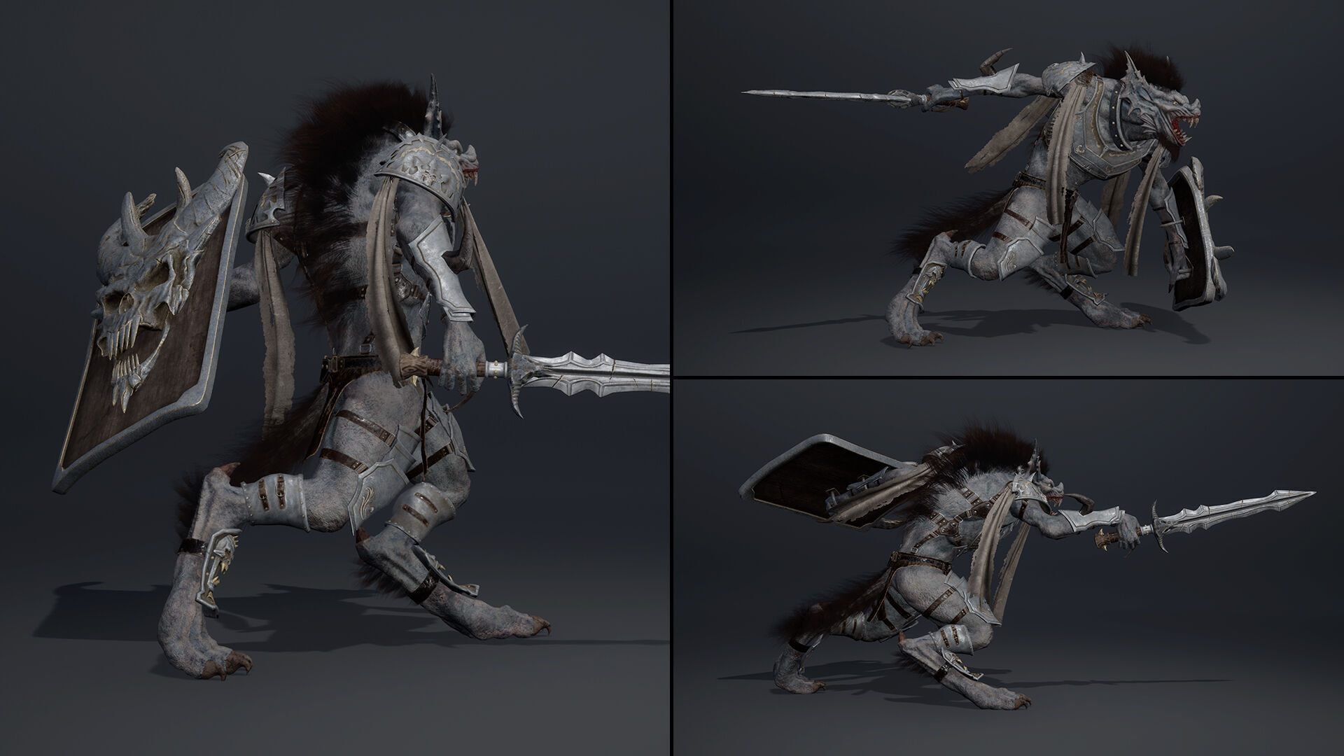 Ember Swordman Low-poly 3D model_17