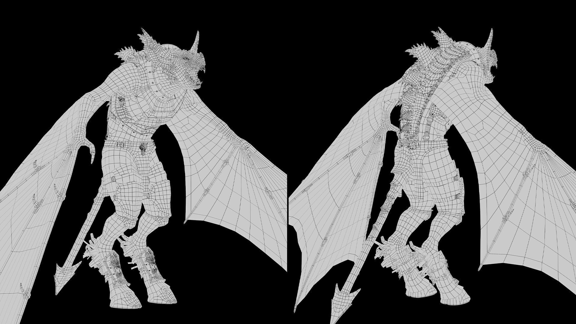 Ember Swordman Low-poly 3D model_55