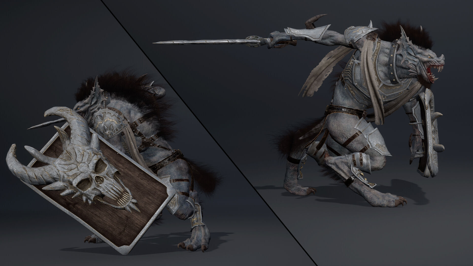 Ember Swordman Low-poly 3D model_16