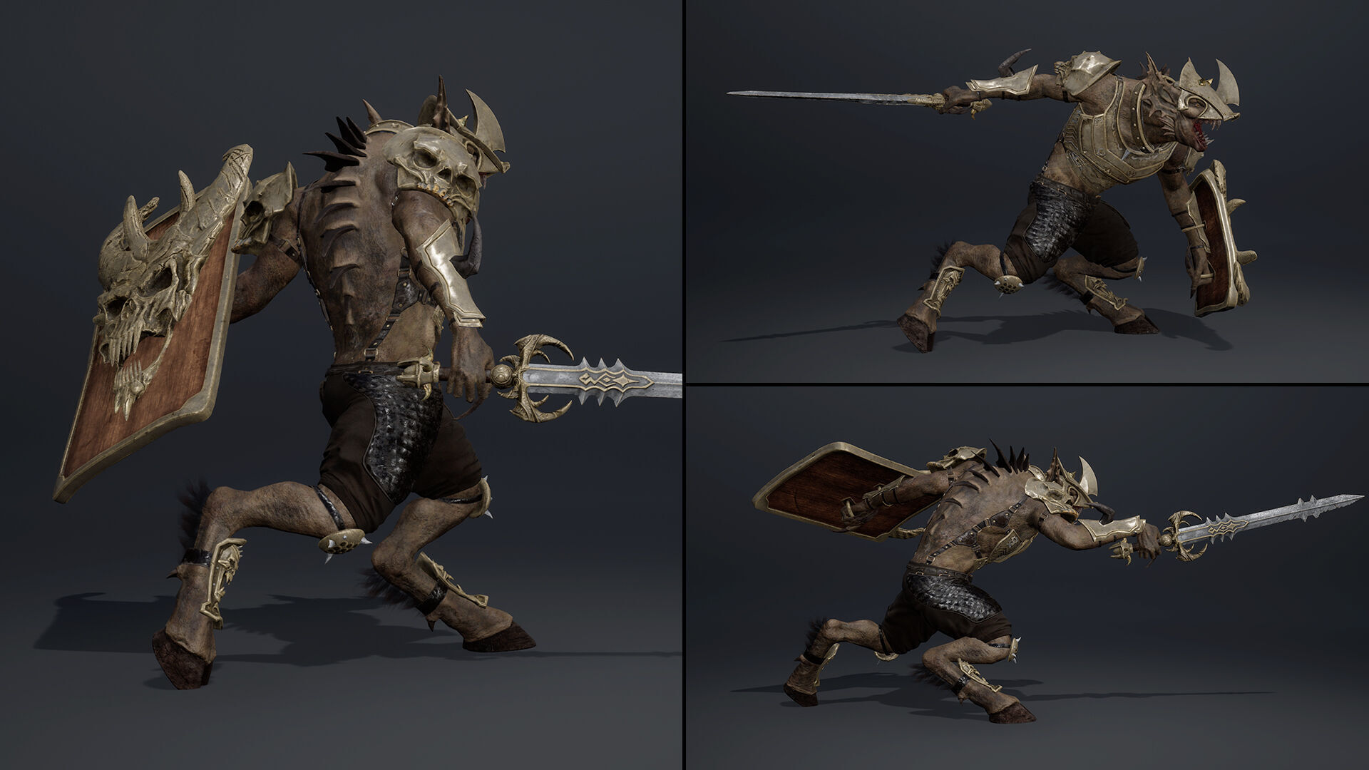 Ember Swordman Low-poly 3D model_28