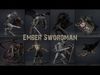 Ember Swordman Low-poly 3D model_1