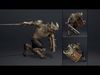 Ember Swordman Low-poly 3D model_5