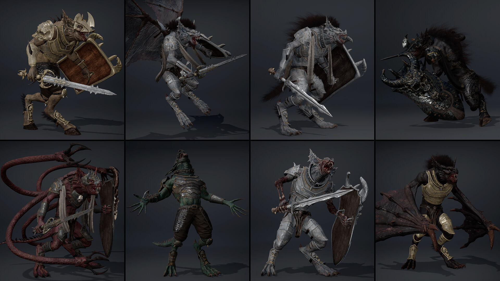 Ember Swordman Low-poly 3D model_11