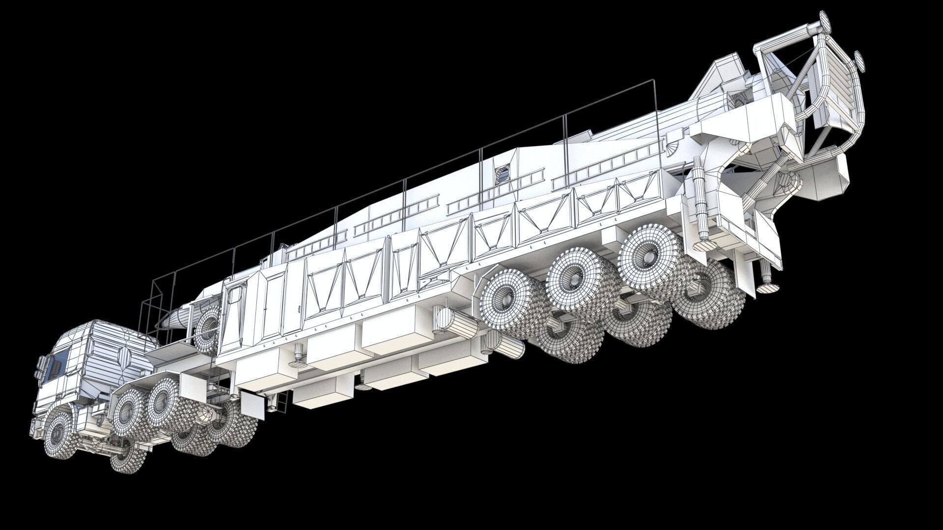 Sejjil iranian ballistic missile 3D model_26