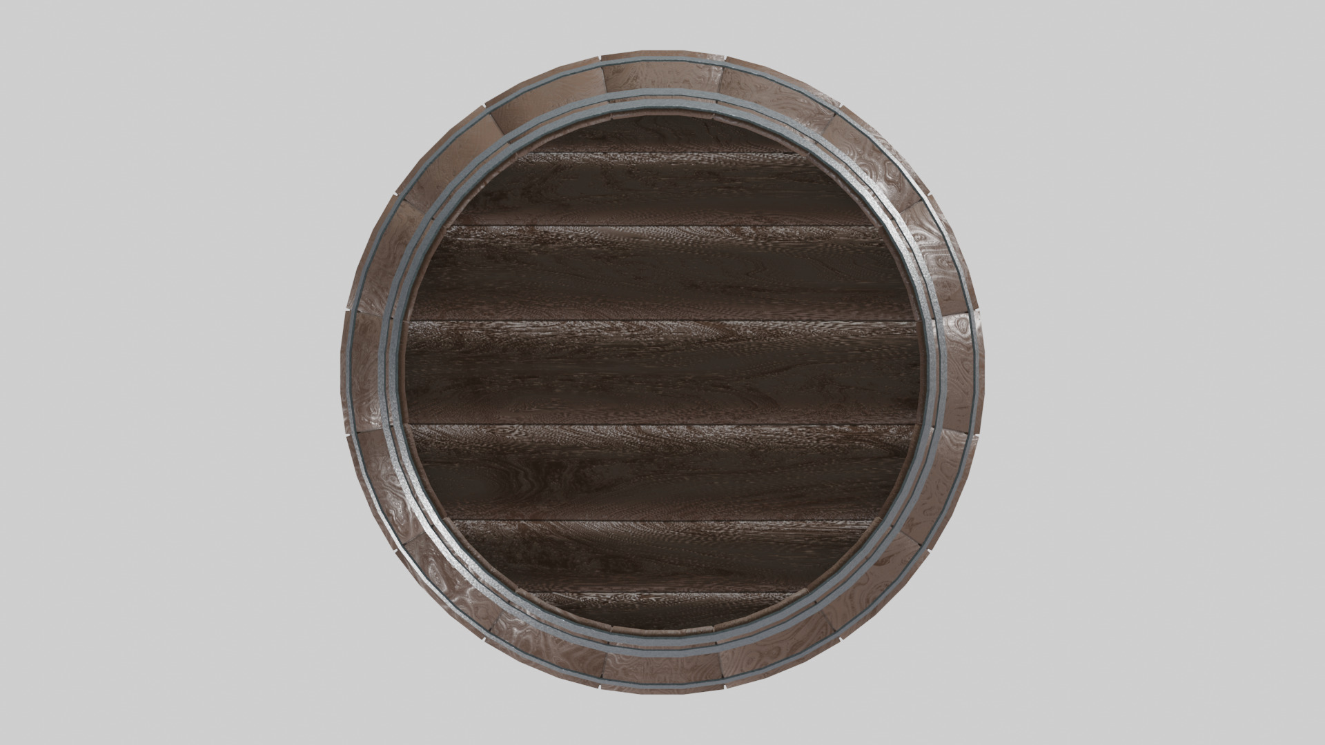 Heavy Toasted Burgundy Barrel 3D model_5