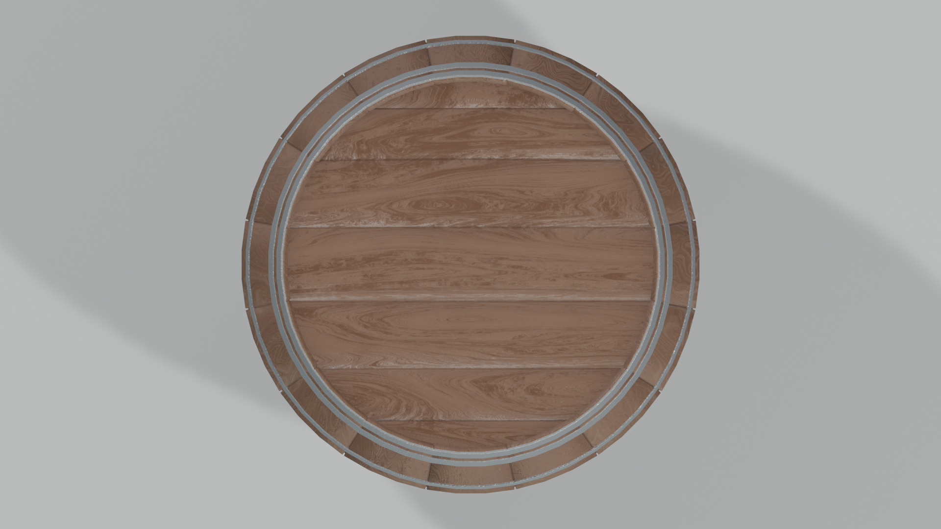 Heavy Toasted Burgundy Barrel 3D model_2