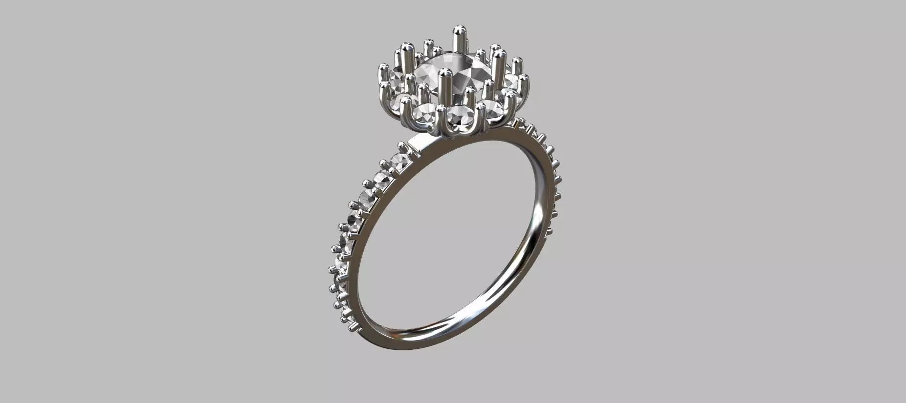 Shower Ring 3D print model
