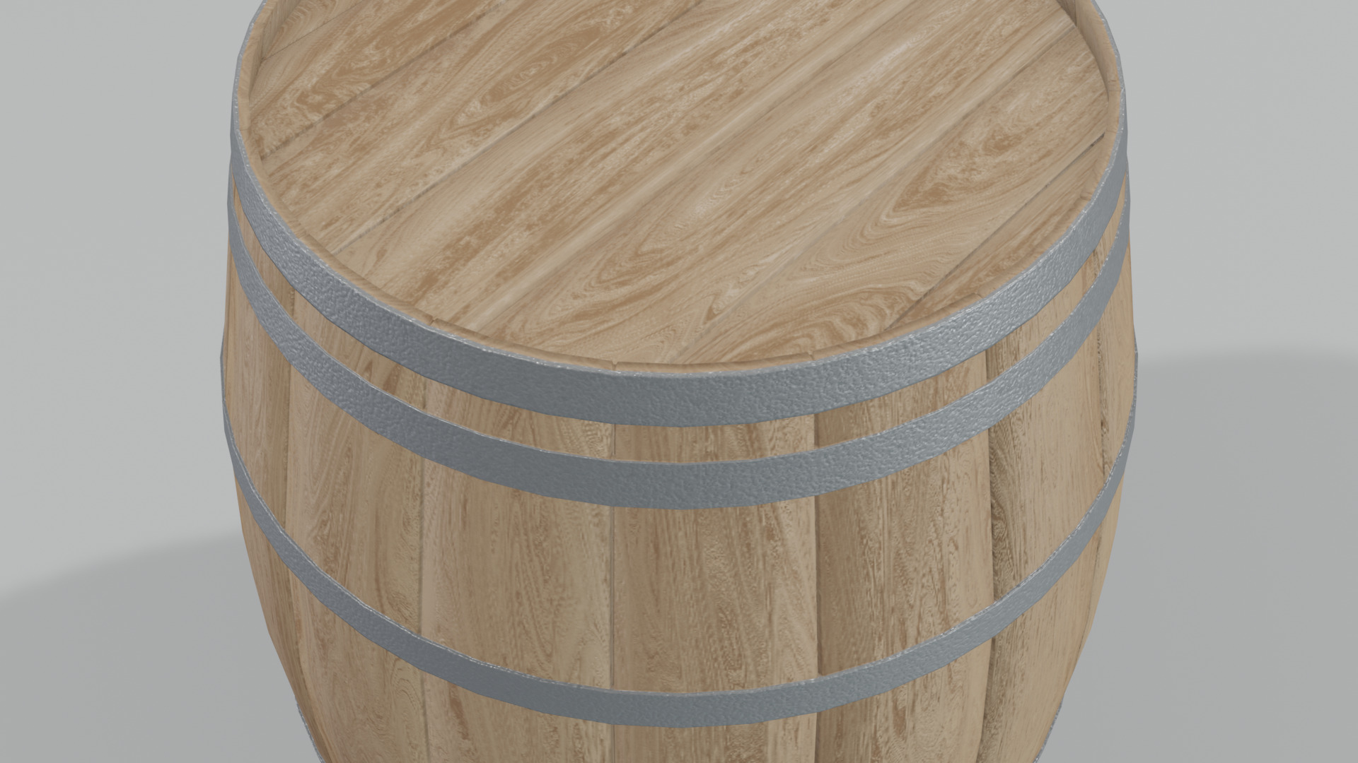 Light Toasted Burgundy Barrel 3D model_4