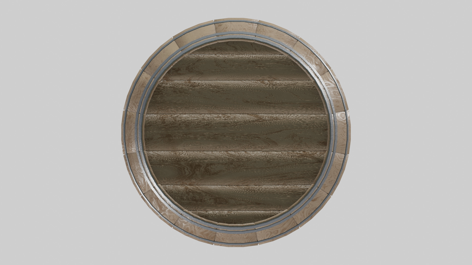 Light Toasted Burgundy Barrel 3D model_5