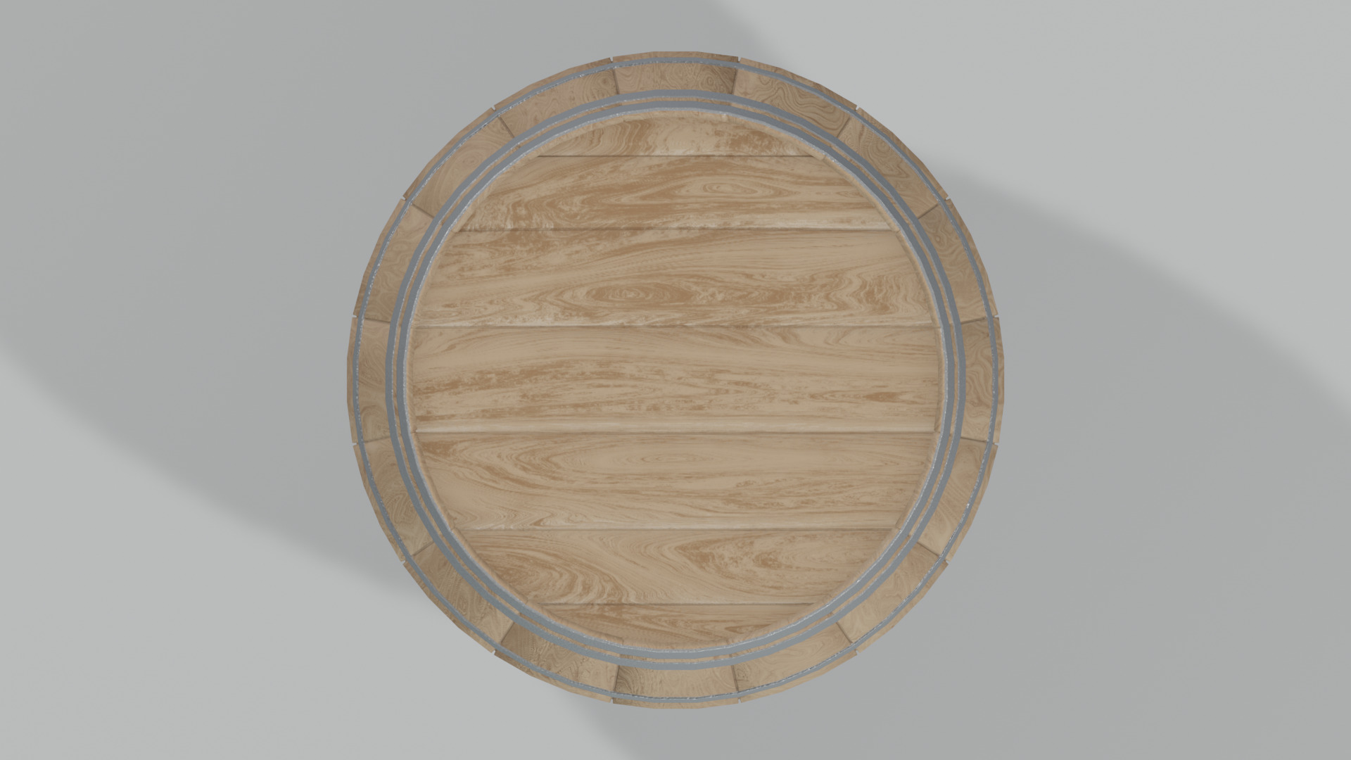 Light Toasted Burgundy Barrel 3D model_2