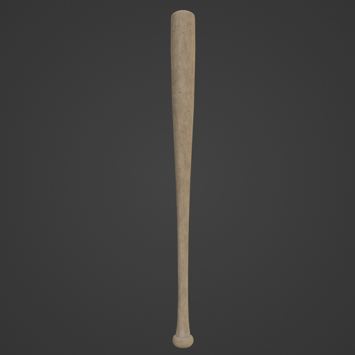 Baseball Bat 05 Low-poly 3D model_6