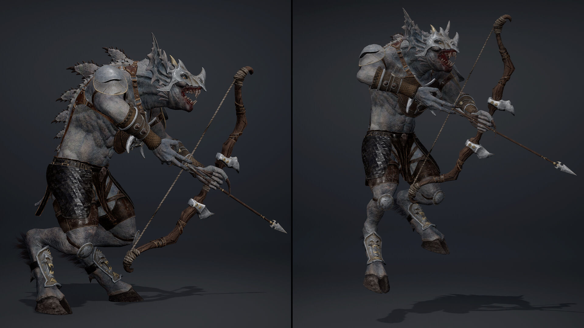 Ember Archer Low-poly 3D model_24