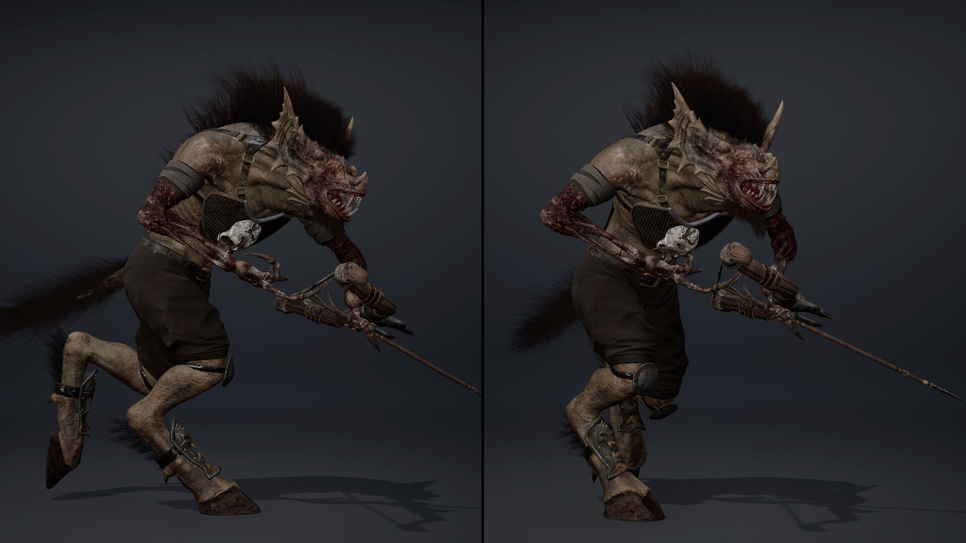 Ember Archer Low-poly 3D model_34