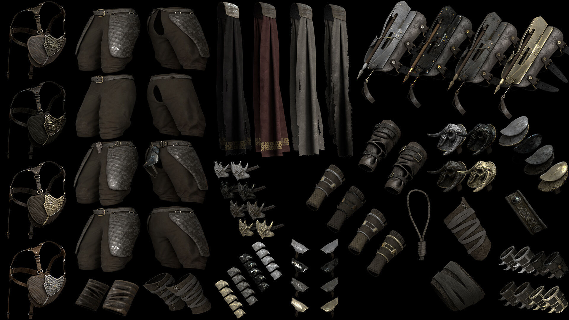 Ember Archer Low-poly 3D model_46