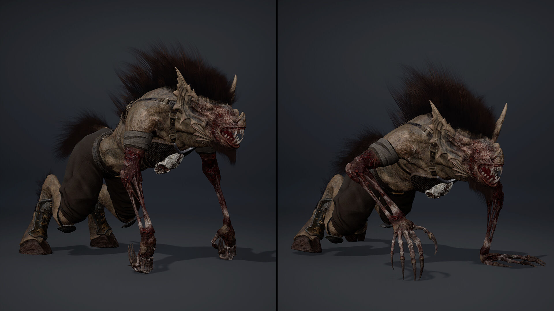 Ember Archer Low-poly 3D model_35