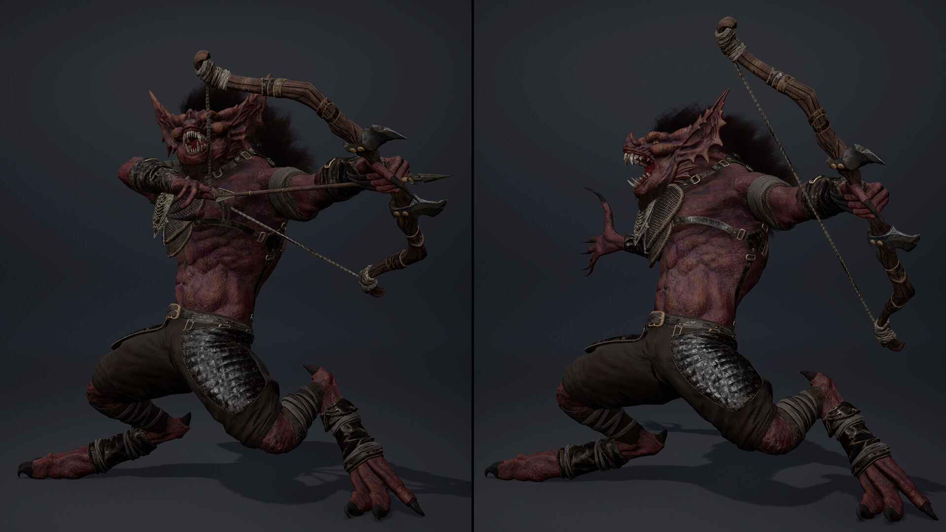 Ember Archer Low-poly 3D model_19