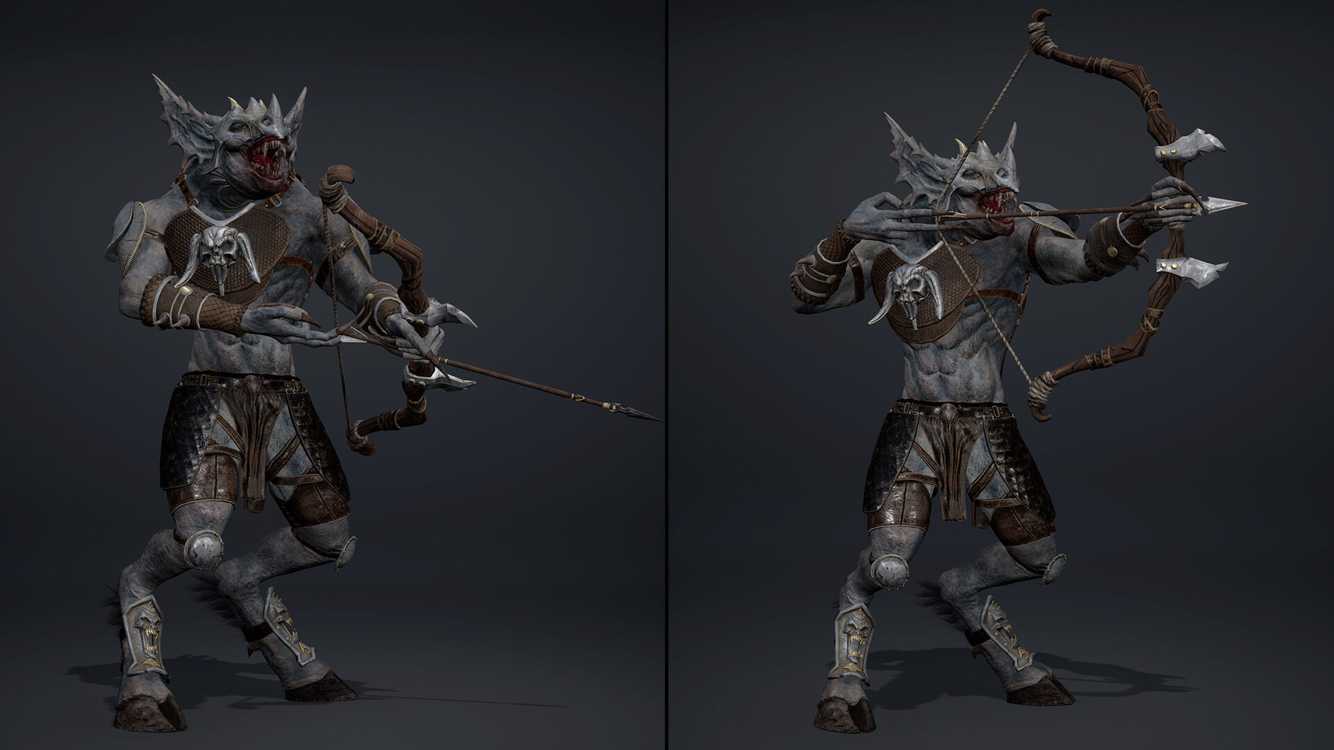 Ember Archer Low-poly 3D model_25