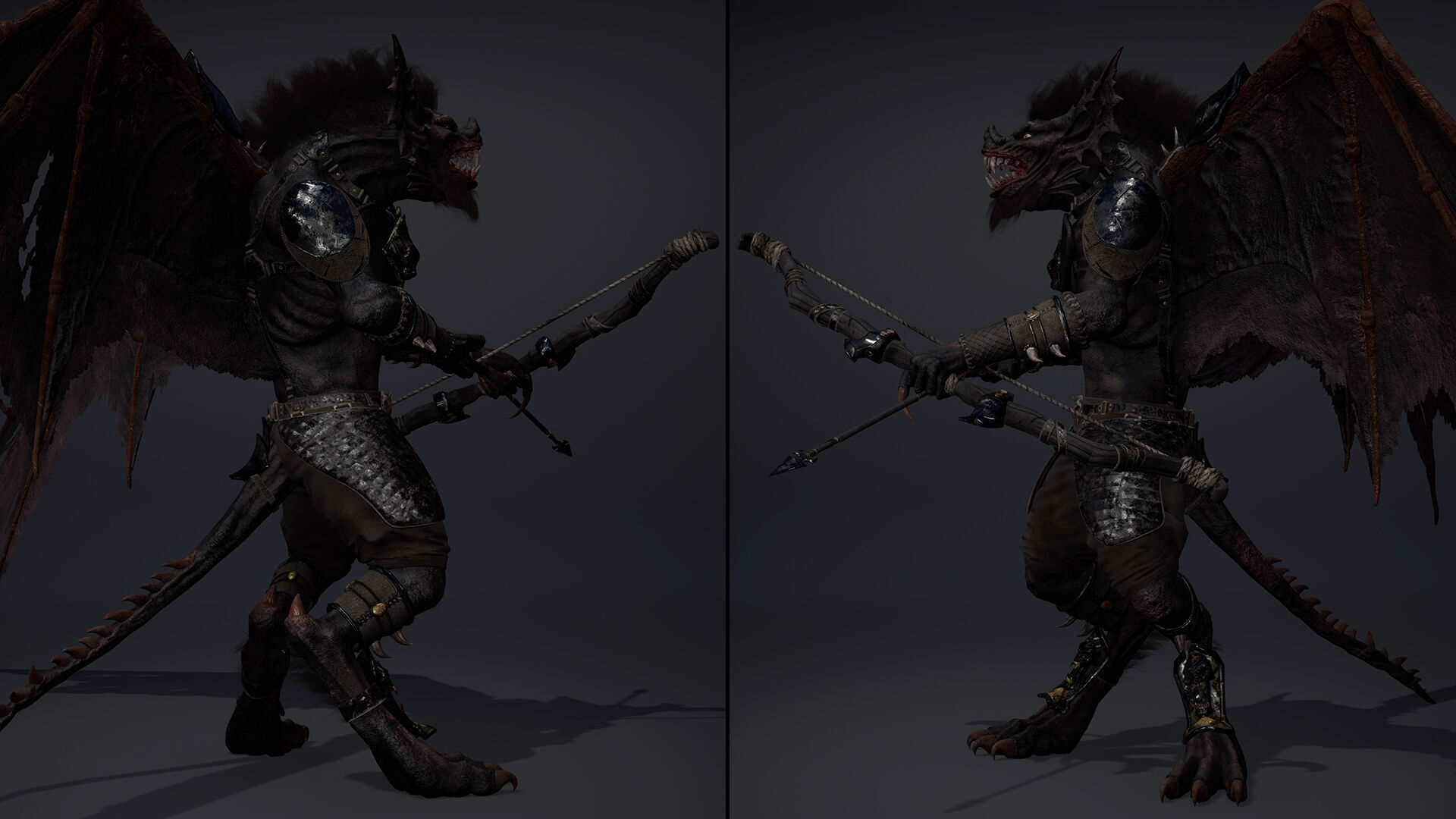 Ember Archer Low-poly 3D model_31