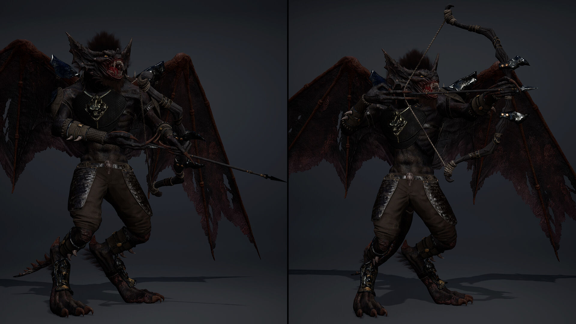 Ember Archer Low-poly 3D model_27