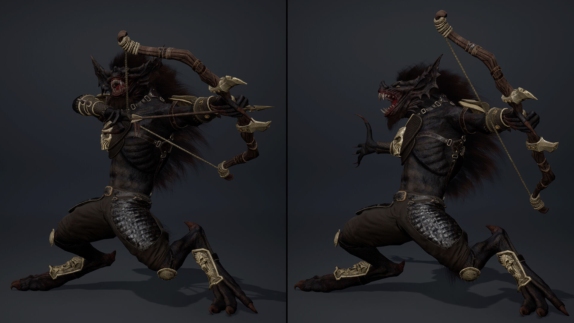 Ember Archer Low-poly 3D model_15