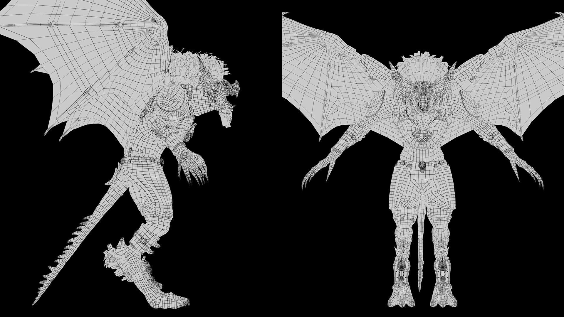 Ember Archer Low-poly 3D model_55