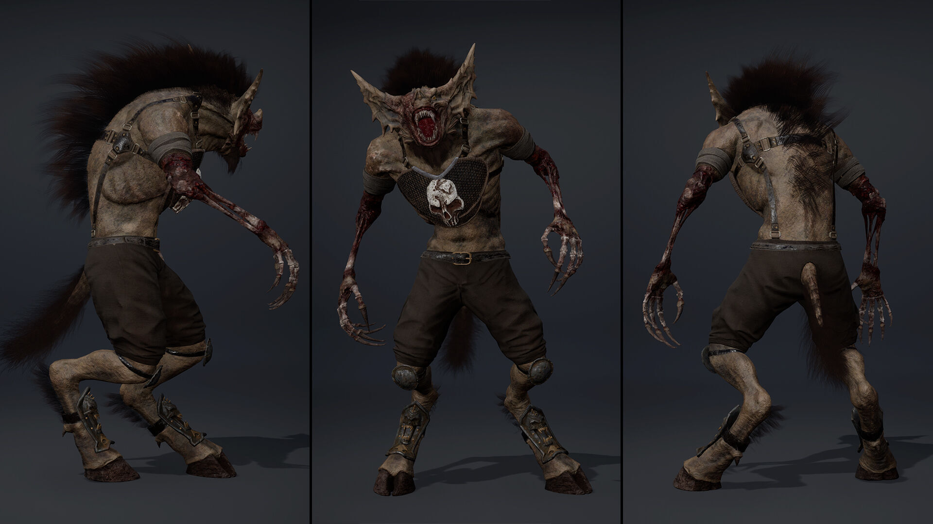 Ember Archer Low-poly 3D model_32