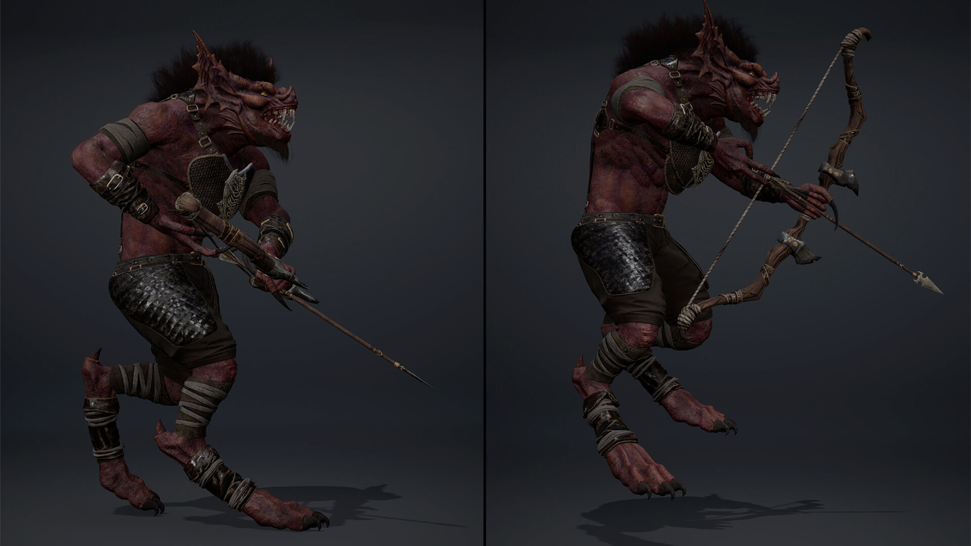 Ember Archer Low-poly 3D model_18