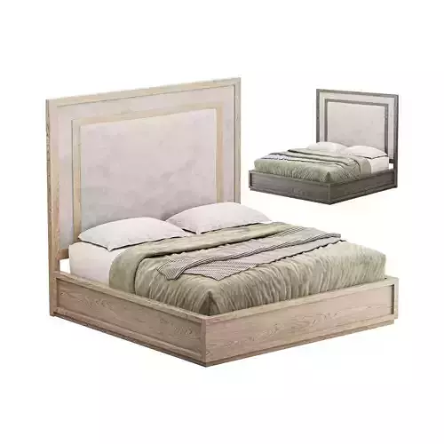 Rookery Upholstered Panel Bed