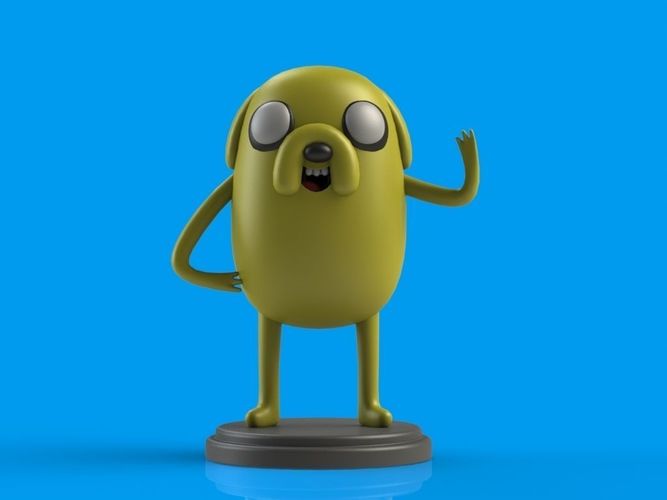 Jake the Dog 3D print model