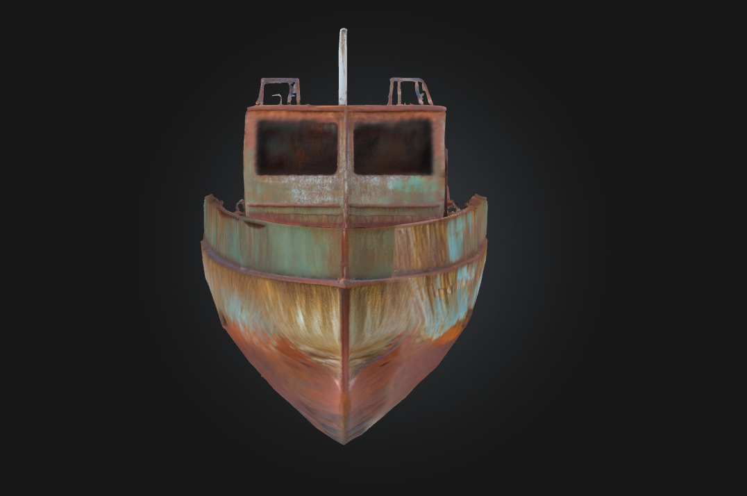 Rusty Vessel  Silent Strength Lost to Time 3D model_4