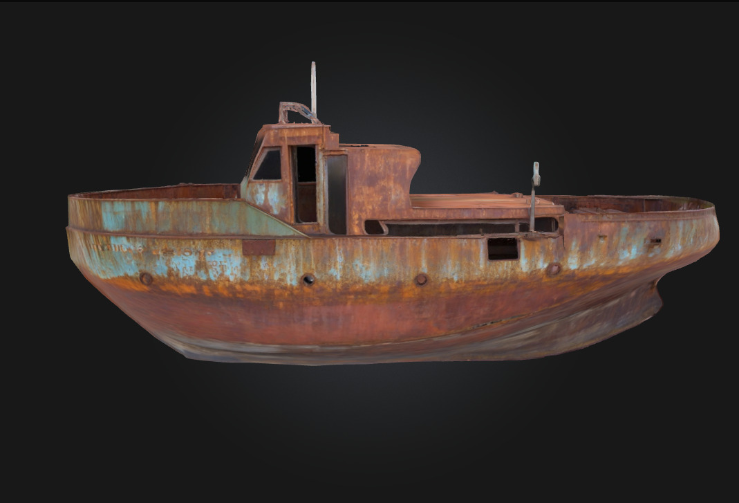 Rusty Vessel  Silent Strength Lost to Time 3D model_2
